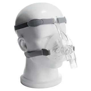 Kyslíková maska celoobličejová DONRYMED FM, velikost M, pro AUTO APAP/CPAP/Bi-PAP monitoring a léčbu spánkové Apnoe